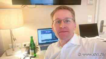 Corona in Schleswig-Holstein: Ministerpräsident in Quarantäne: So regiert Daniel Günther digital aus dem Hotel | shz.de - shz.de