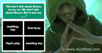 This "We Don't Talk About Bruno" Quiz Is For Everyone Who Can't Stop Talking About Bruno From "Encanto" - BuzzFeed