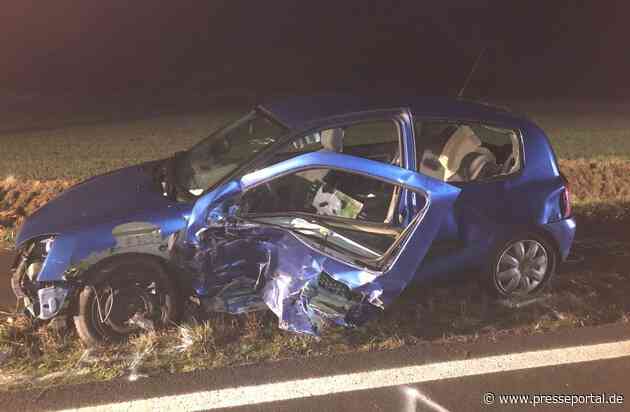 POL-HI: Verkehrsunfall fordert einen Schwerverletzten und eine Leichtverletzte - Bundesstraße zwei Stunden gesperrt