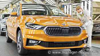 Volkswagen-Absatz: VW-Tochter Škoda verkauft deutlich weniger Autos