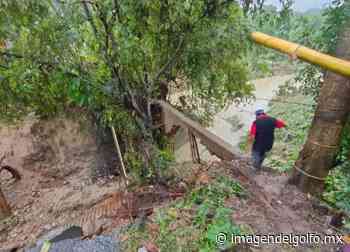 Misantla y Martínez de la Torre, incomunicados; cae puente - Imagen del Golfo