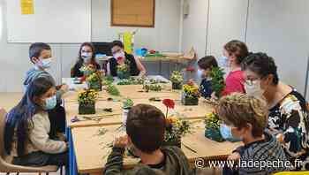Montech. Art floral pour les enfants de Larramet - ladepeche.fr