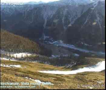 Neve scarseggia su intero arco alpino, quasi assente a 2.000 - Agenzia ANSA