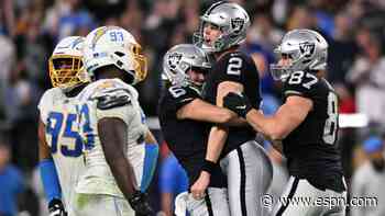Chargers-Raiders finale: Barnwell on the potential tie, a conspiracy and more