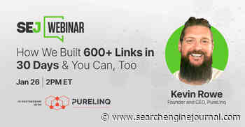 Build 600+ Links in 30 Days [Webinar] via @sejournal, @hethr_campbell