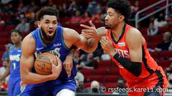Towns' season-high 40 points leads Minnesota over Houston 141-123
