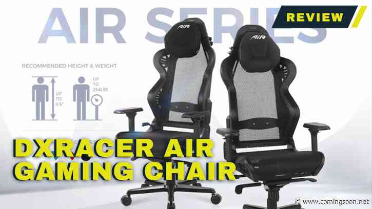DXRacer AIR Review: A Great Gaming Chair That Keeps You Cool