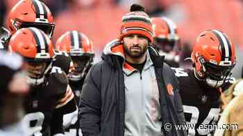Browns 'fully expect' Mayfield to be QB, rebound