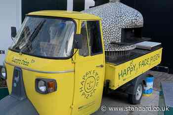 ‘Beloved’ bright yellow Happy Face pizza van stolen from Kings Cross as owner offers reward