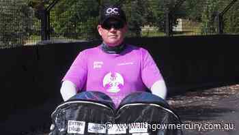 Orange's Glenn Atkinson completes Bathurst leg of 260km charity pram trek - Lithgow Mercury