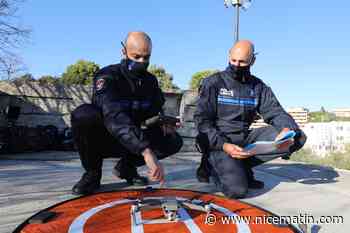 Les drones de la police municipale de Nice parés au décollage
