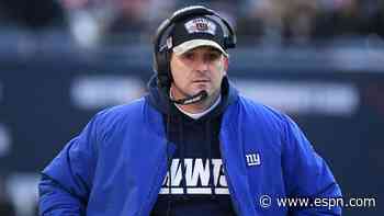 Giants fire coach Judge after just two seasons