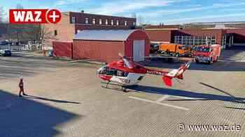 Witten: Hubschrauber fliegt Baby aus Witten aus - Westdeutsche Allgemeine Zeitung