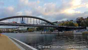 La construction du nouveau pont Seibert à Boulogne-Billancourt a bien avancé - Construction Cayola