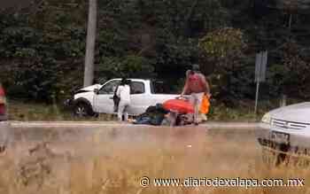 Choques en el bulevar a Coatepec por lluvia y velocidad inmoderada - Diario de Xalapa