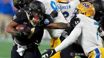 Wake Forest Demon Deacons leading rusher Christian Beal-Smith transferring to South Carolina Gamecocks - ESPN