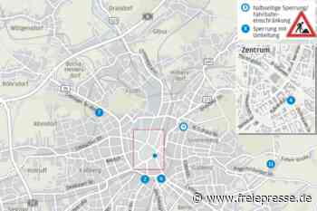 Wo es auf den Straßen eng werden kann - Freie Presse