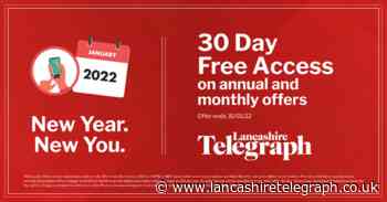 Subscribe to the Lancashire Telegraph for FREE with our trial