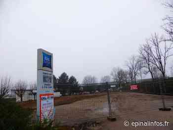 Démolition de l'hôtel Ibis budget d'Epinal - Epinal infos - Epinal Infos