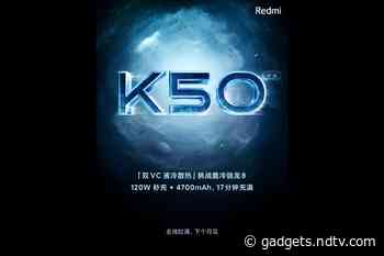 Redmi K50 Series Launch, Specifications Teased; Redmi K50 Gaming Edition Specifications Tipped