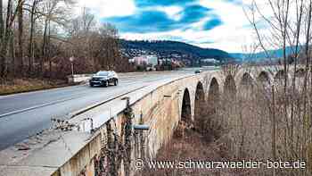 Wegen Gehölzpflegemaßnahmen: Vollsperrung des Nagolder Viadukts