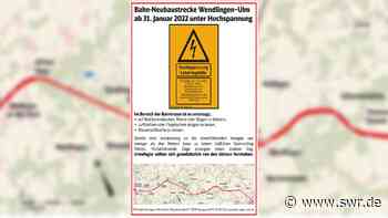 ICE-Neubautrasse Ulm-Wendlingen ab Ende Januar unter Strom - SWR