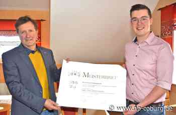 David Schnappauf aus Friesen - Ein Meisterbrief mit Auszeichnung - Neue Presse Coburg