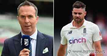 James Anderson hits back at Michael Vaughan over claim England should "move on" from him - The Mirror