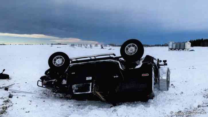 Vehicle theft suspect nabbed after stolen Hummer rolls north of Sundre