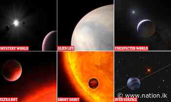 We look at the most weird and wonderful exoplanets discovered in 2021 - nation.lk - The Nation Newspaper