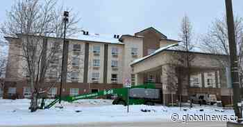 Renovations underway to convert 2 former Edmonton hotels into affordable housing units