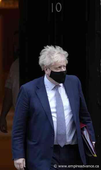 UK's Johnson apologizes for attending party during lockdown - Virden Empire Advance