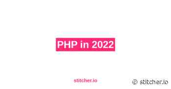 PHP in 2022