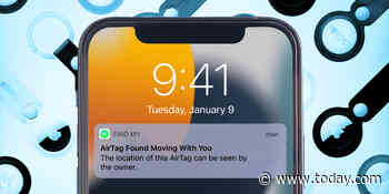 The 1st thing you should do if you get a message an Apple AirTag is tracking you