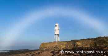 Very rare 'fogbow' seen in Bristol today amid freezing weather - Bristol Live