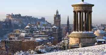 Edinburgh weather: City set for three days of snow as temperatures plummet to sub zero - Edinburgh Live