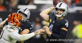 Derek Carr and Raiders struggle in cold weather games: Bengals News - Cincy Jungle