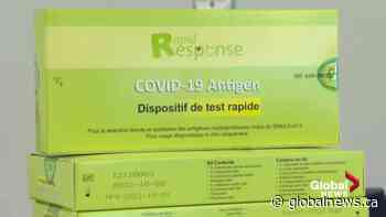 Arrival of more COVID-19 rapid antigen test kits delayed in Alberta