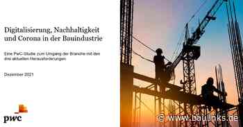 PwC-Studie: Digitalisierung in der Baubranche weiterhin schleppend