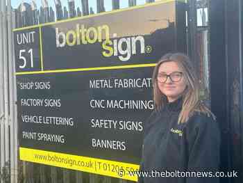 Daughter takes over family run Bolton Sign after helping save business in lockdown - The Bolton News