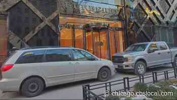 High End Retail Store Uses 2 Vehicles Parked In Front As Tactic To Stop Crime After Multiple Burglaries - CBS Chicago