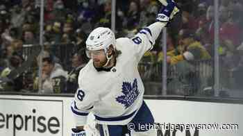 Nylander lifts Maple Leafs past Golden Knights, 4-3 in SO - Lethbridge News Now