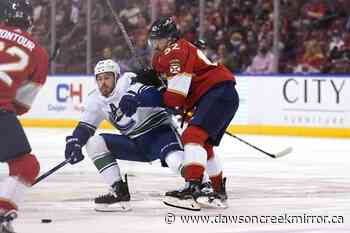 Reinhart, Panthers hand Canucks' Boudreau first non-OT loss - Dawson Creek Mirror
