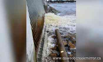 Hydro pole from Interior travels down three rivers to Tsawwassen - Dawson Creek Mirror