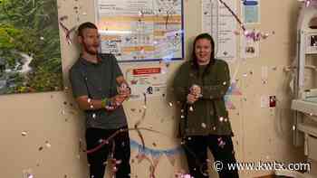 Expecting couple in Waco get a surprise gender reveal from Scott & White - KWTX