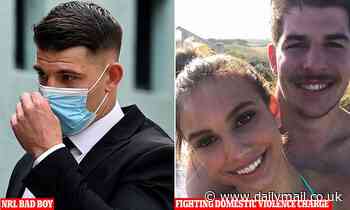 Curtis Scott announces he will fight domestic violence charges after sacked Canberra Raiders - Daily Mail