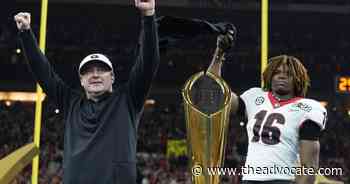 Scott Rabalais: The wait, and who it came against, made Georgia's CFP title even sweeter - The Advocate