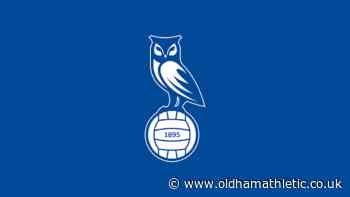 Latics vs. Leyton Orient Postponed - News - oldhamathletic.co.uk