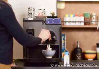 Soff.ice home ice cream maker and hot beverage machine in one