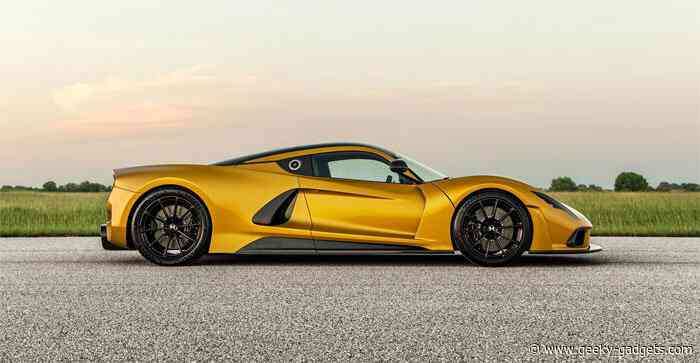 Check out the Hennessey Venom F5’s High-Speed Testing
